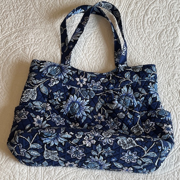 Vera Bradley Tote Bag Tropics Tapestry Quilted Purse Y2K Coquette Preppy Beach - Picture 5 of 16